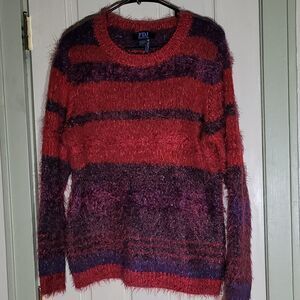 FDJ (French Dressing Jeans) Women's Fuzzy Sweater - SIZE M